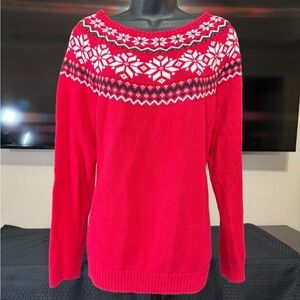 Kim Rogers Curvy Christmas Sweater sz: 1X